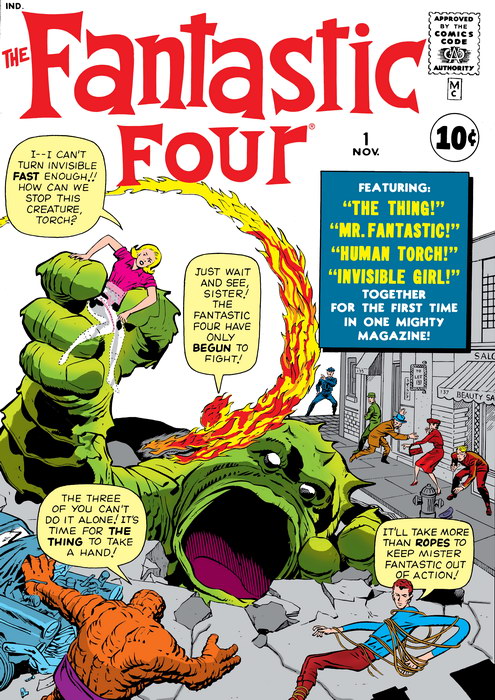Portada Fantastic Four vol.1 #1