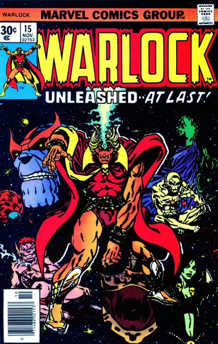 Portada Warlock vol.1 #15