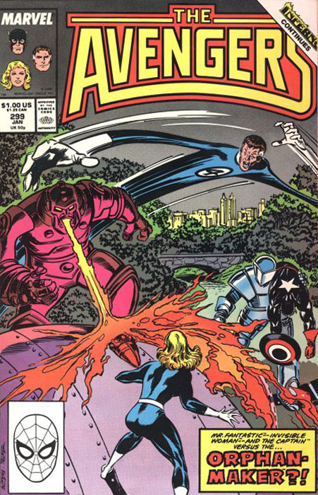 Portada The Avengers vol.1 #299