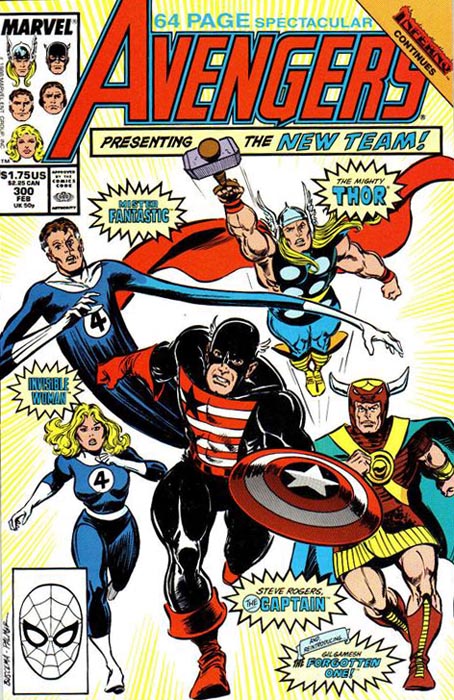 Portada The Avengers vol.1 #300